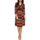 Robbie Bee Short Sleeve Sweater Dress-petites