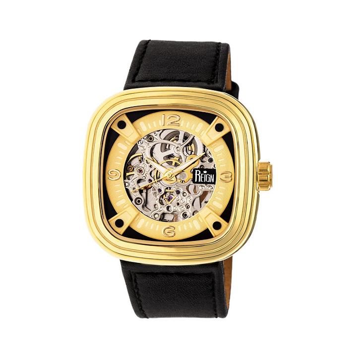 Reign Unisex Black Strap Watch-reirn4804
