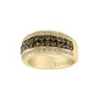 Limited Quantities Le Vian Grand Sample Sale 1 Ct. T.w. Chocolate & White Diamond 14k Yellow Gold Ring