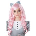 Buyseasons Pink Cosplay Doll Adult Wig W Dress Up Costume Unisex