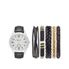 Arizona Mens Black 6-pc. Watch Boxed Set-fmdarz544
