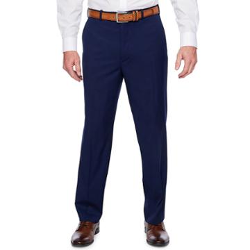Adolfo Dark Blue Classic Fit Suit Pants