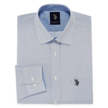 U.s. Polo Assn. Uspa Dress Shirt Long Sleeve Dots Dress Shirt