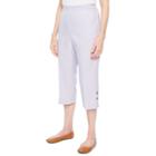 Alfred Dunner Roman Holiday Capris Petites