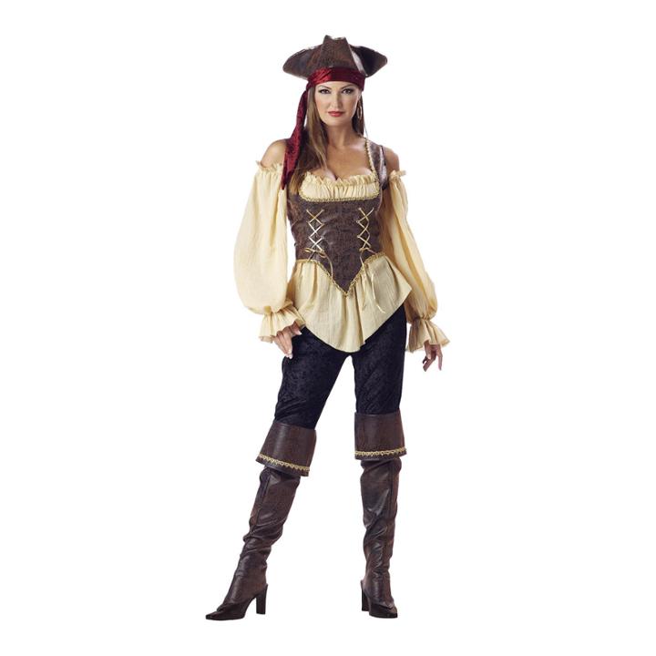 Rustic Pirate Lady Elite Women's Costume