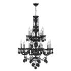 Provence Collection 12 Light 2-tier Crystal Chandelier