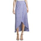 T.d.c Stripe Wrap Maxi Skirts