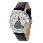 Disney Cinderella Womens Black Strap Watch-w002143