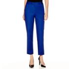 Liz Claiborne Emma Zip-pocket Ankle Pants - Tall