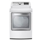 Lg Energy Star 7.3 Cu. Ft. Ultra-large Electric Turbosteam Dryer With Steamsanitary - Dlex7600we