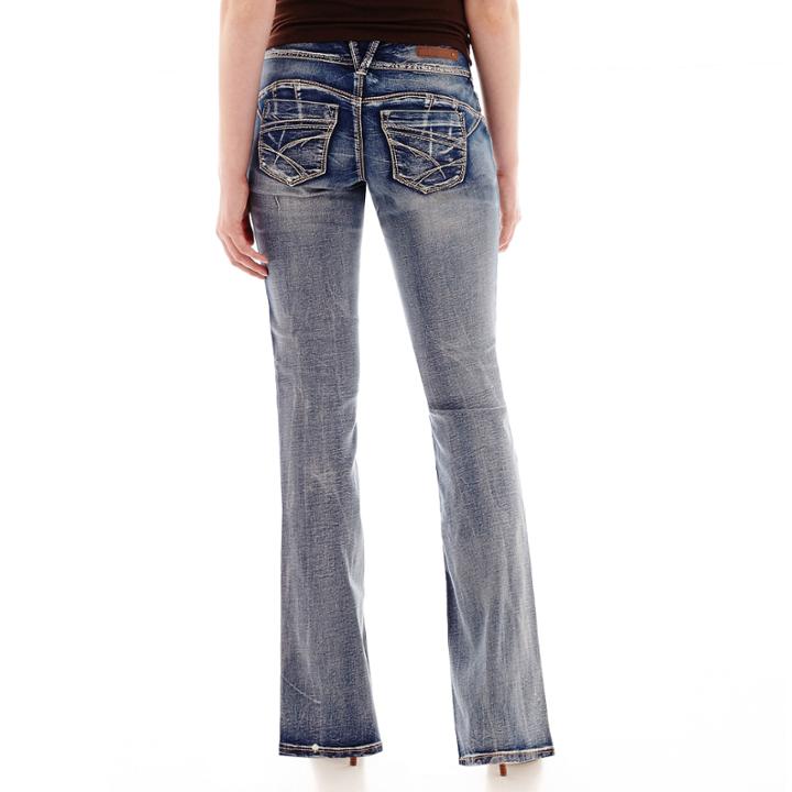 Ariya&trade; Sweet Cheeks Slim Boot Curvy Jeans