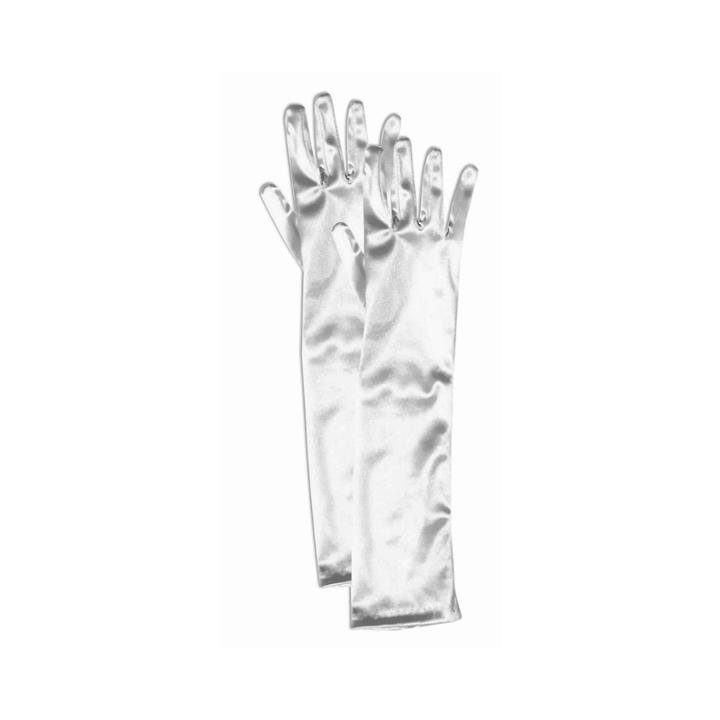 Buyseasons White Long Gloves Unisex 2-pc. Dress Up Accessory