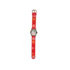 Olivia Pratt Flower Unisex Pink Strap Watch-17189