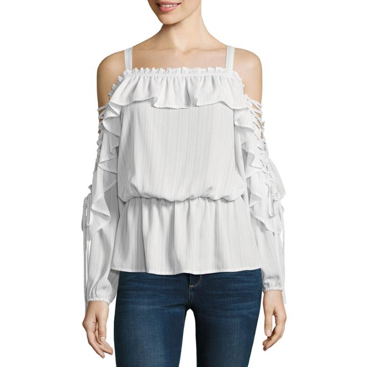 Belle + Sky Lace Up Side Top