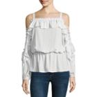 Belle + Sky Lace Up Side Top