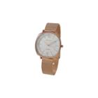 Geneva Platinum Womens Rose Goldtone Strap Watch-1528