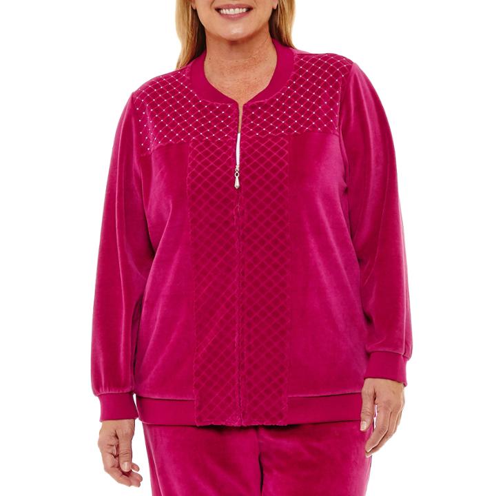 Alfred Dunner Royal Jewels Quilted Jacket-plus