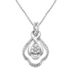 Ct. T.w. Diamond Abstract Pendant Necklace