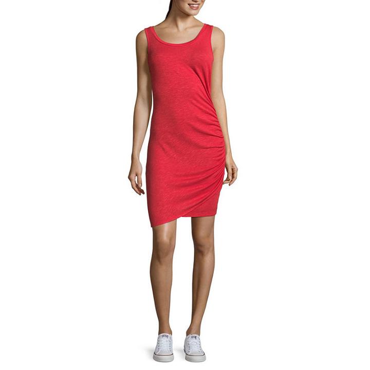 Fire Sleeveless Bodycon Dress-juniors