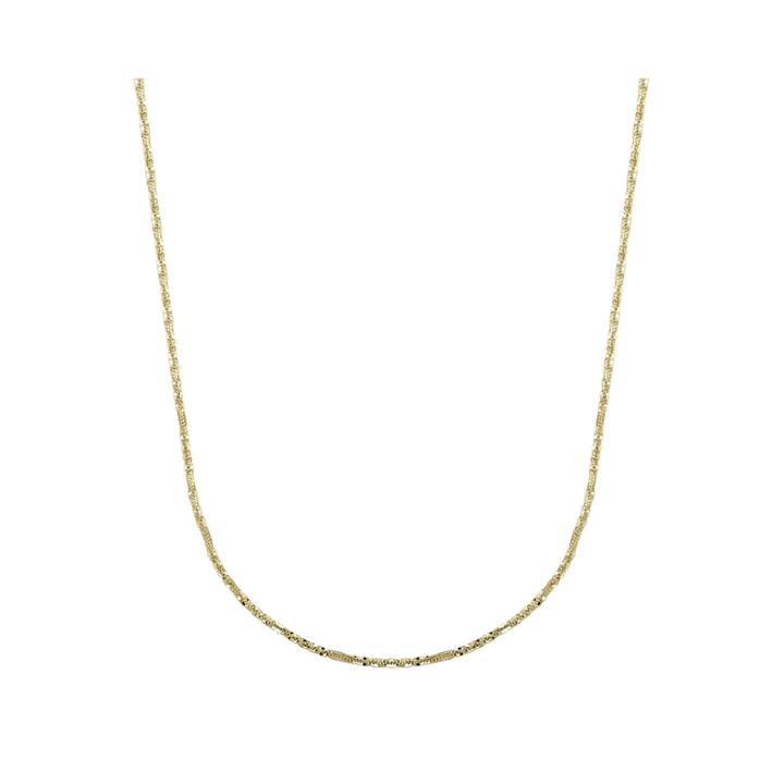 Infinite Gold&trade; 14k Yellow Gold 22 Criss-cross Chain Necklace