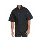 Dickies Unisex Short Sleeve 10 Button Chef Coat - Big