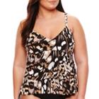 Trimshaper West Coast Lady Tankini Swim Top - Plus