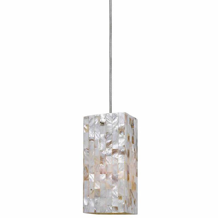 Wooten Heights 10.4 Tall Metal Pendant In Rust