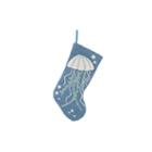 Glitzhome 3d Jellyfish Hooked Christmas Stocking