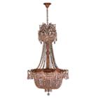 Winchester Collection 10 Light French Gold Finishand Crystal Chandelier