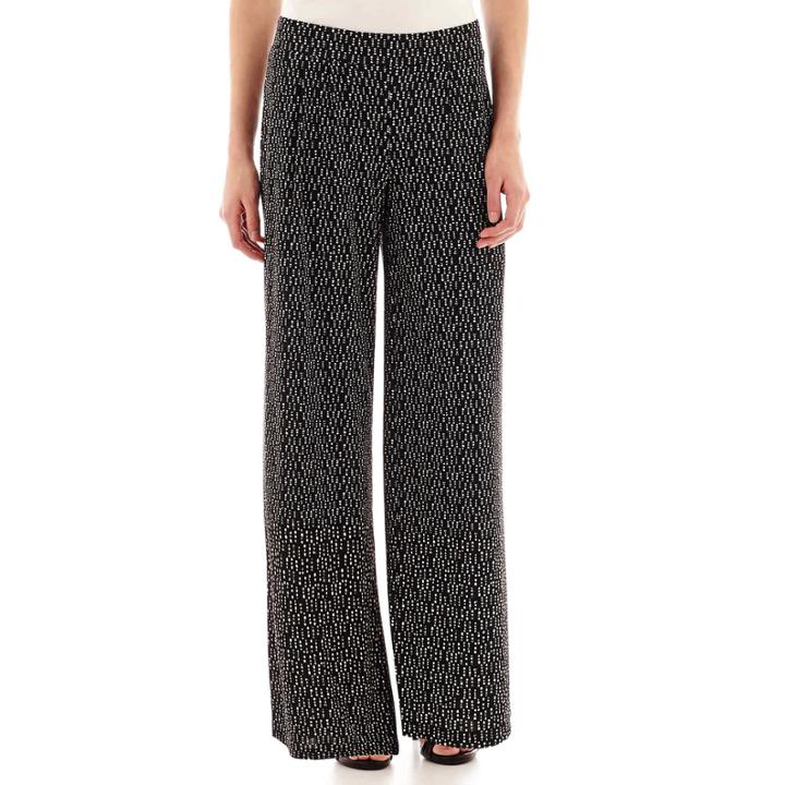 Liz Claiborne Knit Wide-leg Pants