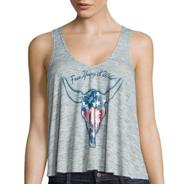 Sunset And Sixth Sleeveless Longhorn Tank Top
