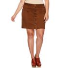 A.n.a Button-front A-line Mini Skirt