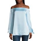 Belle + Sky Off The Shoulder Top
