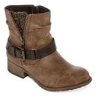 Pop Geller Womens Ankle Booties