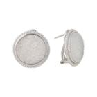 Limited Quantities Genuine Opal Drusy Earrings
