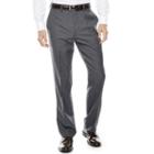 Louis Raphael Flat-front Merino Wool Dress Pants - Classic Fit
