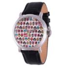 Comics Marvel Mens Black Strap Watch-wma000046