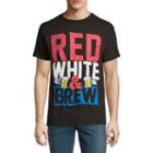 Red White Brew Short-sleeve Graphic T-shirt