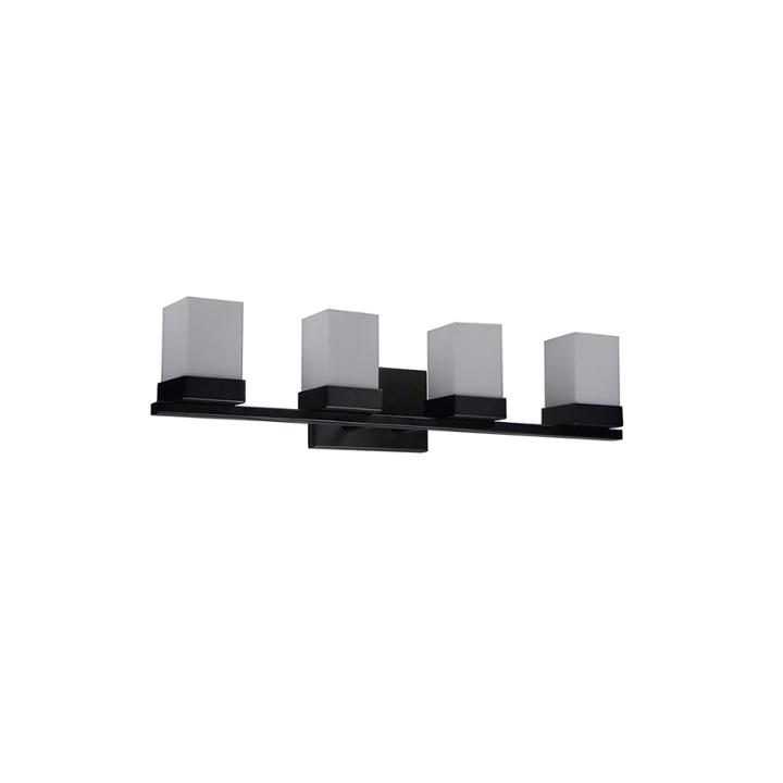 Lenya 4-light Silver Bath Vanity