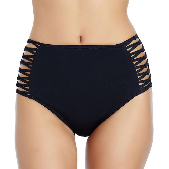 Ambrielle High Waist Swimsuit Bottom