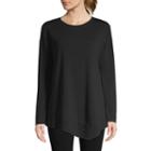 St. John's Bay Active Long Sleeve High-low Hem Tee - Tall