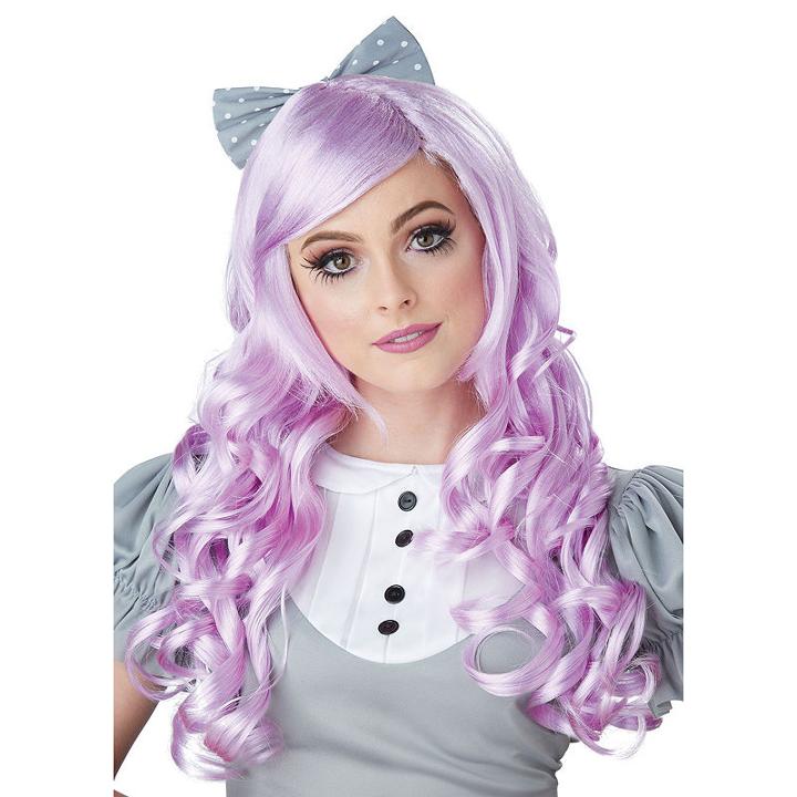 Buyseasons Lavender Cosplay Doll Adult Wig W Dress Up Costume Unisex