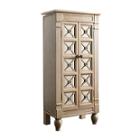 Hives And Honey Celine White Jewelry Armoire