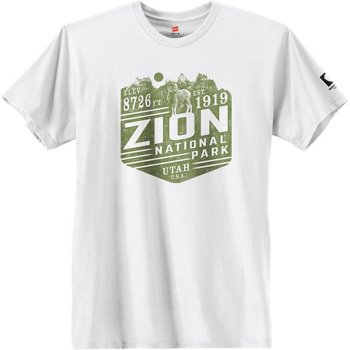 Hanes National Parks Zion National Park Graphic Tee