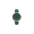 Olivia Pratt Womens Blue Strap Watch-a916284teal