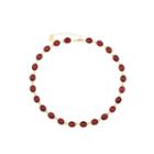 Monet Jewelry Womens Red Collar Necklace