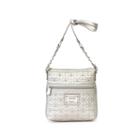 Nicole By Nicole Miller Randy Quilted Studded Crossbody Bag