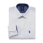 U.s. Polo Assn. Long Sleeve Dots Dress Shirt