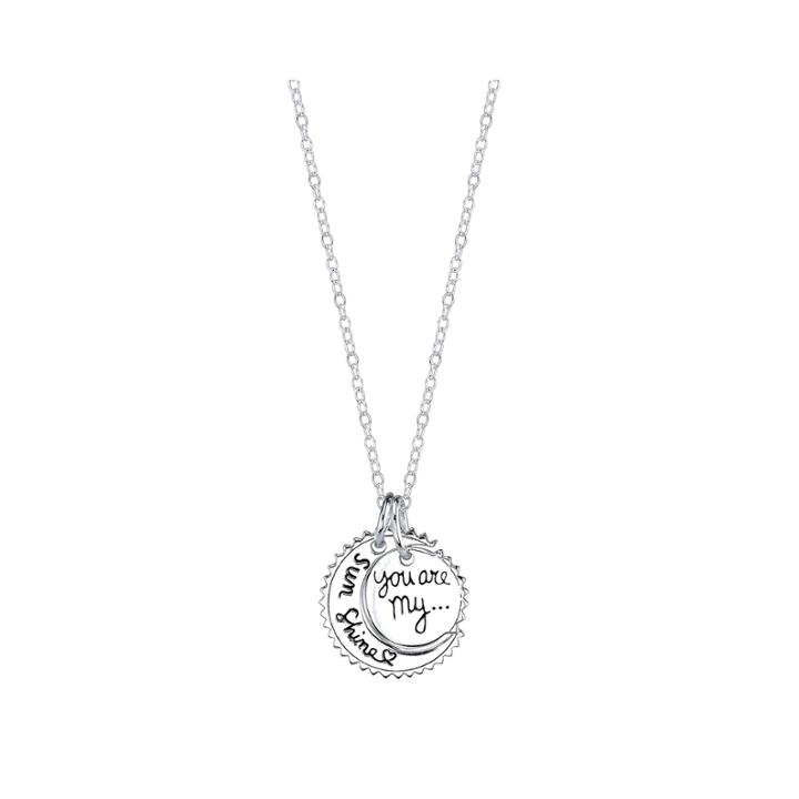 Crystal Sophistication&trade; Sterling Silver Pendant