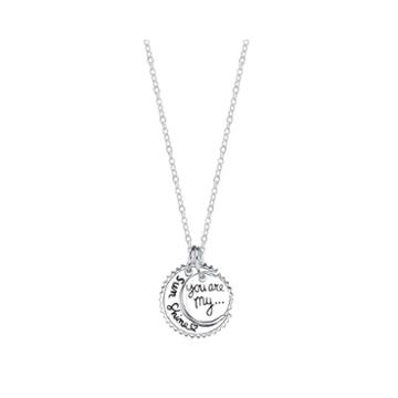 Crystal Sophistication&trade; Sterling Silver Pendant